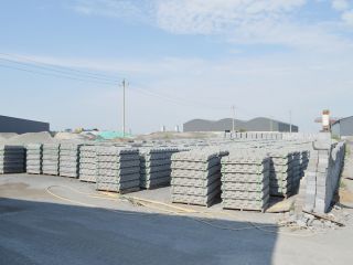 工字磚現場(chǎng)